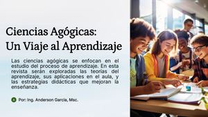 Revista Ciencias Agógicas Y Teorías De Aprendizaje