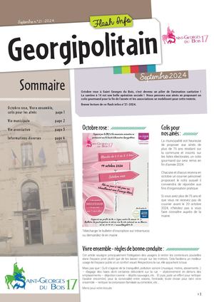 Georgipolitain Septembre 2024