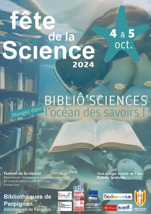 Fête de la Science · BibliÔ'sciences : Plongez dans l'océan des savoirs !