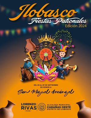 Revista Fiestas Patronales Ilobasco 2024