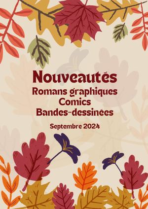 Nouveautés Rg Comics Bd Septembre 2024