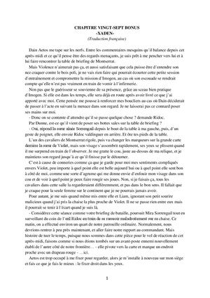 Chapter 27 Pov Xaden Fr