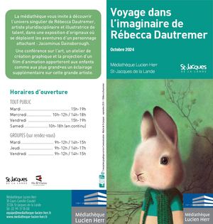 Flyer Rébecca Dautremer
