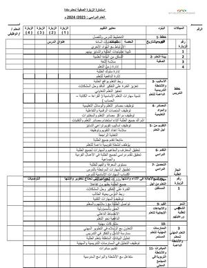 الجديدة استمارة الزيارة الصفية (1)