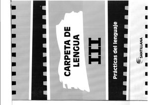 Carpeta De Lengua III Santillana Pdf Free