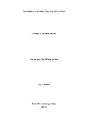 Taller Arquitectura De Software Ga4 220501095 Aa2 Ev06