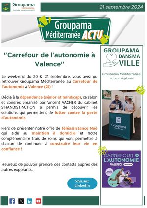 Actu Carrefour De L'autonomie à Valence 21092024