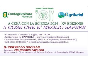 05 06 24 A CENA CON LA SCIENZA - Papaleo - Il Capitolo