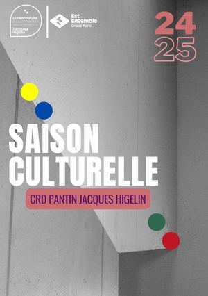 Brochure Saison Culturelle Conservatoire De Pantin 2024 2025