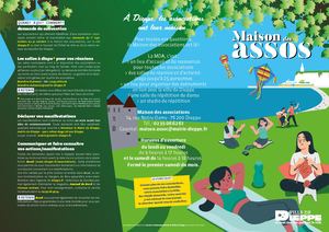 Dépliant Maison Des Associations Juin 2023