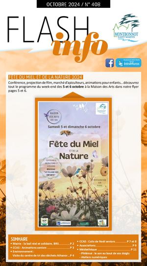 Flash info n°408 octobre 2024