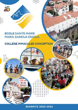 Ecole-College Biarritz 2024