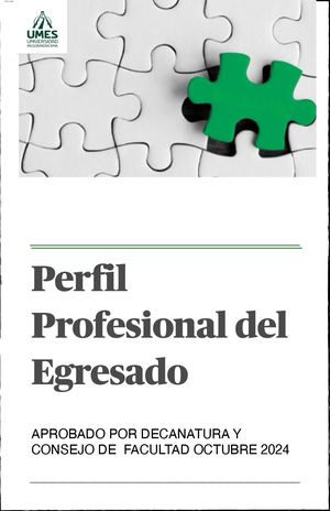 Perfil Profesional Del Egresado