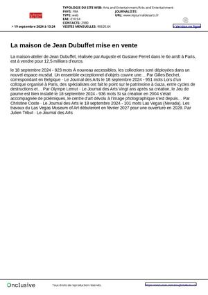 Lejournaldesarts 20240919