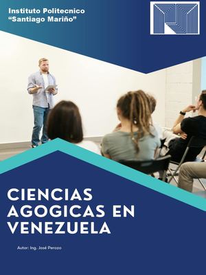 Ciencias Agogicas José Perozo