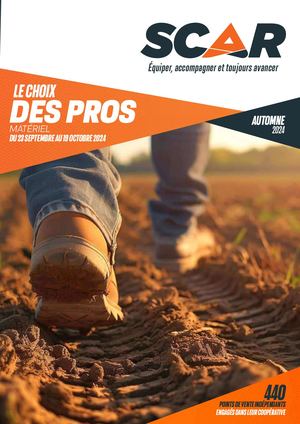 SCAR Materiel AUTOMNE 2024