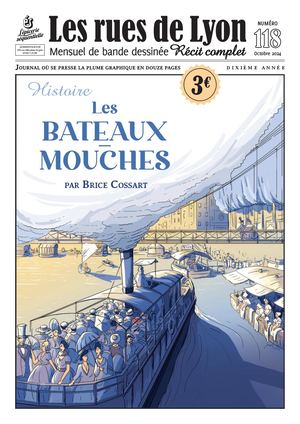 Les Rues de Lyon N°118 Les bateaux mouches