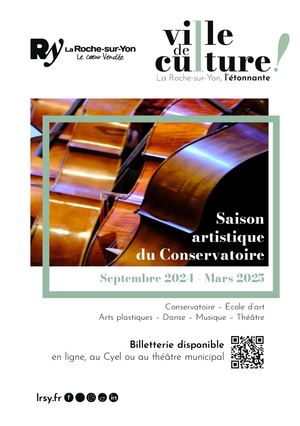 Saison artistique du conservatoire 2024-2025