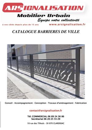 Catalogue Barrieres De Ville