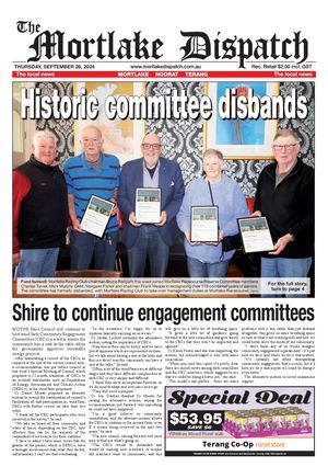 Mortlake Dispatch, September 26, 2024