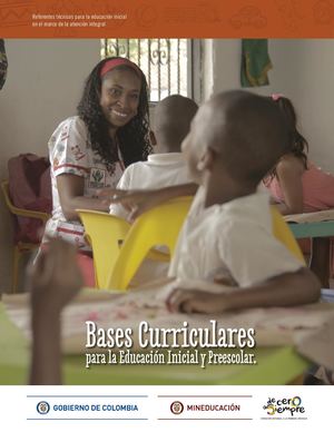 Bases Curriculares Para Primera Infancia
