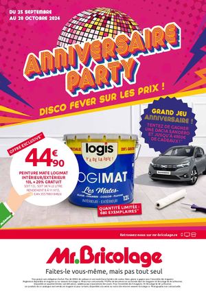 Mr.Bricolage Anniversaire Party
