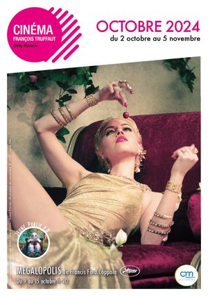 Programme octobre 2024 - Cinéma François Truffaut