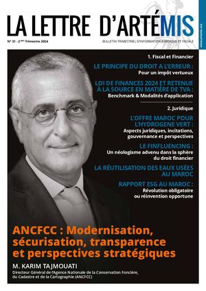 LETTRE ARTEMIS N°31 - Trimestre 2 2024