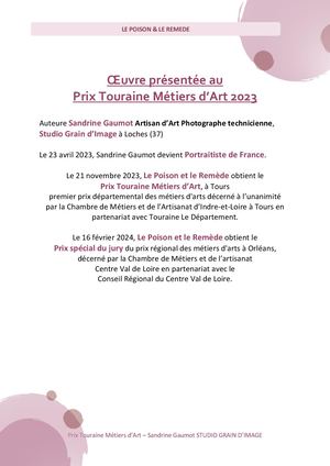 Le Poison Et Le Remède Sandrine Gaumot Studio Grain D Image