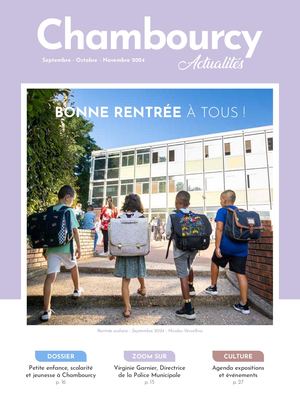 Chambourcy Actualités Septembre 2024