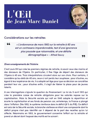 L'Œil de Jean-Marc Daniel