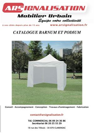 Catalogue Barnum Et Podium
