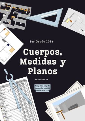 Cuerpos, Medidas y Planos, 3° EP 1