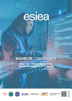 Plaquette Bachelor Cybersécurité Esiea
