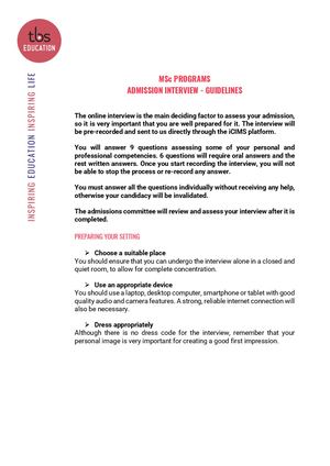 BCN_MSC_Interview guidelines_ENG