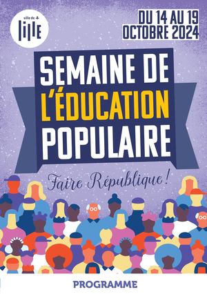 Semaine de l'éducation populaire 2024 : programme