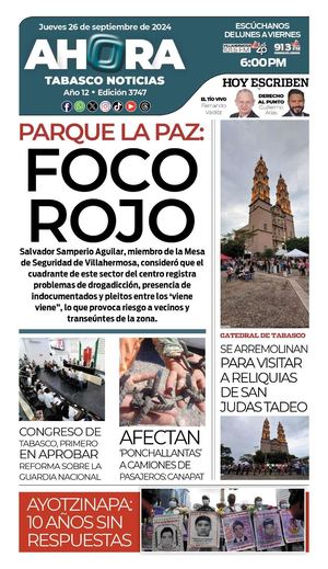 JUEVES 26 DE SEPTIEMBRE DE 2024