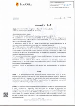 Parution Des Actes Administratifs (décisions) (16).
