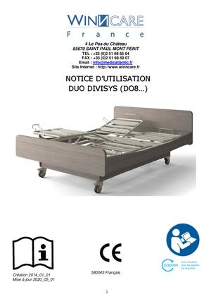 Notice Utilisation Duo Divisys