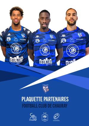 Plaquette Partenaires FC Chauray 2024-2025