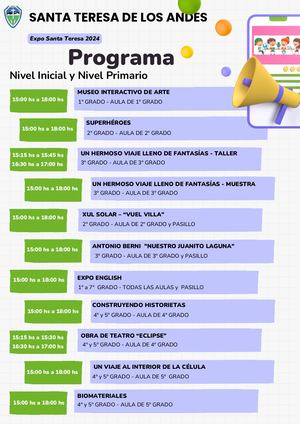 Programa Para Evento Expo Santa Teresa 240926 232954