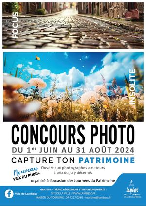 Capture ton patrimoine - Recueil 2024