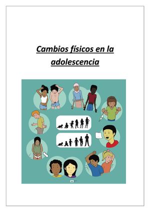 Cambios Fisicos En La Adolecencia