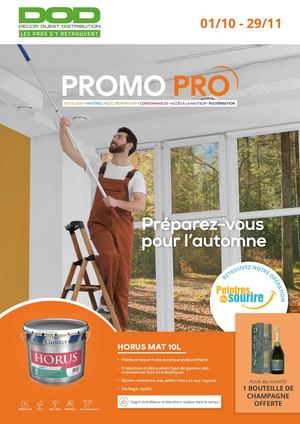 Promo Pro Octobre 2024 Spx