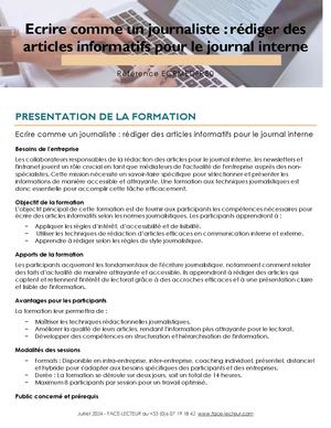 Calaméo - Formation Rediger Articles Journaliste Journal Interne ...