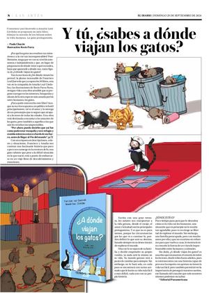 A dónde viajan los gatos Las Artes Septiembre 29