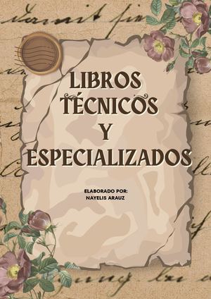 Libros Tecnicos Y Especializados