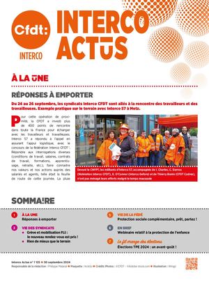 Interco Actus n°1125 30 septembre 2024