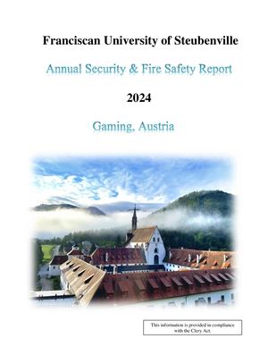 Franciscan University (Austria) Asr 2024