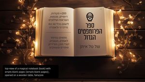 ספר הפרומפטים הגדול טל איתן